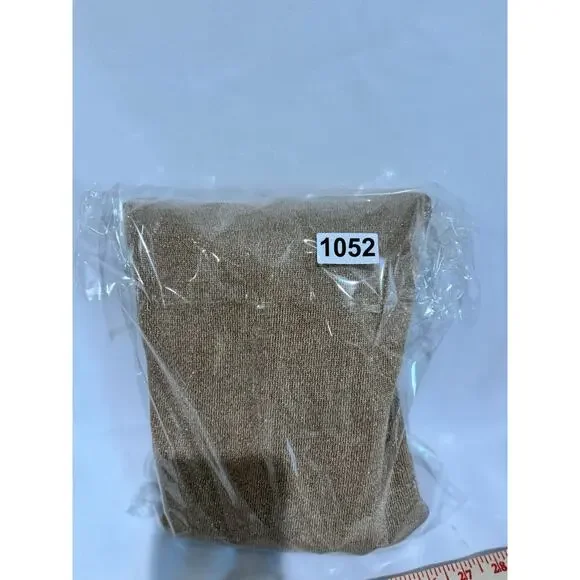 Maggie‎ Barnes Womens Sz 3x Metallic Gold Sweater Holiday Career V Neck Light - Picture 10 of 10